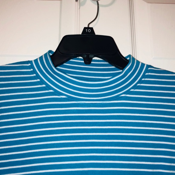 VTG Draper’s & Damon’s Blue Turtleneck - Picture 2 of 4